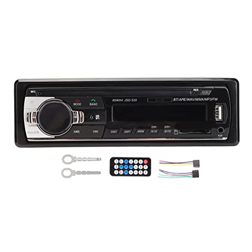 ciciglow Bluetooth-Autoradio, Auto-MP3-Radio-Player, Auto-Multimedia-Stereo-Empfänger, Doppelverbindung, Freisprechen, AI, Sprachsteuerung, DVD-Autoradio, USB2.0, CD-Auto-Stereo-Empfänger von ciciglow