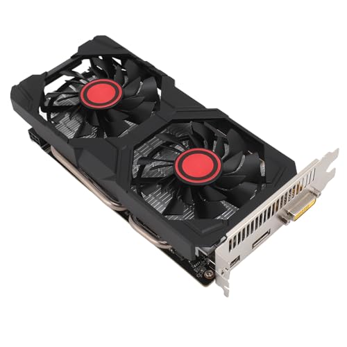 ciciglow GTX1060-Grafikkarte, 3 GB GDDR5, Dual-Lüfter, PCIe, für Desktop-Computer von ciciglow