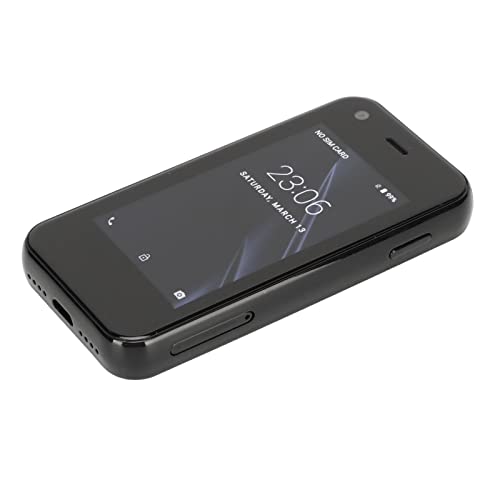 ciciglow Mini 3G Smartphone, Quad Core 2,5 Zoll Handy für Android, WiFi GPS 1 GB 8 GB, 5MP 2MP Kindertelefon Taschenhandy Geschenk für Studenten Schwarz von ciciglow