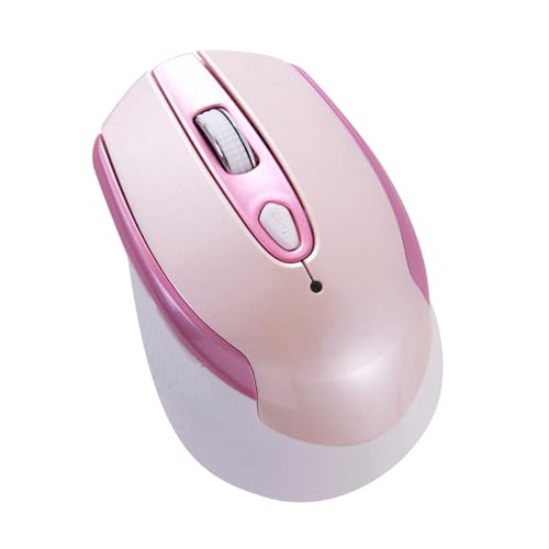 cimetech Maus Kabellos Ergonomisch, 2.4G 1600 DPI Kabellos 6 Tasten Anpassbare Seitentasten, 3 DPI-Pegel Einstellbar für PC Laptop iMac MacBook Microsoft Pro, Office Home, Grau von cimetech