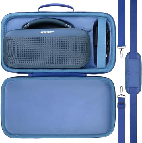 co2CREA Harte Tasche für Bose SoundLink Max Tragbaren Bluetooth-Lautsprecher Case Etui Tragetasche von co2CREA