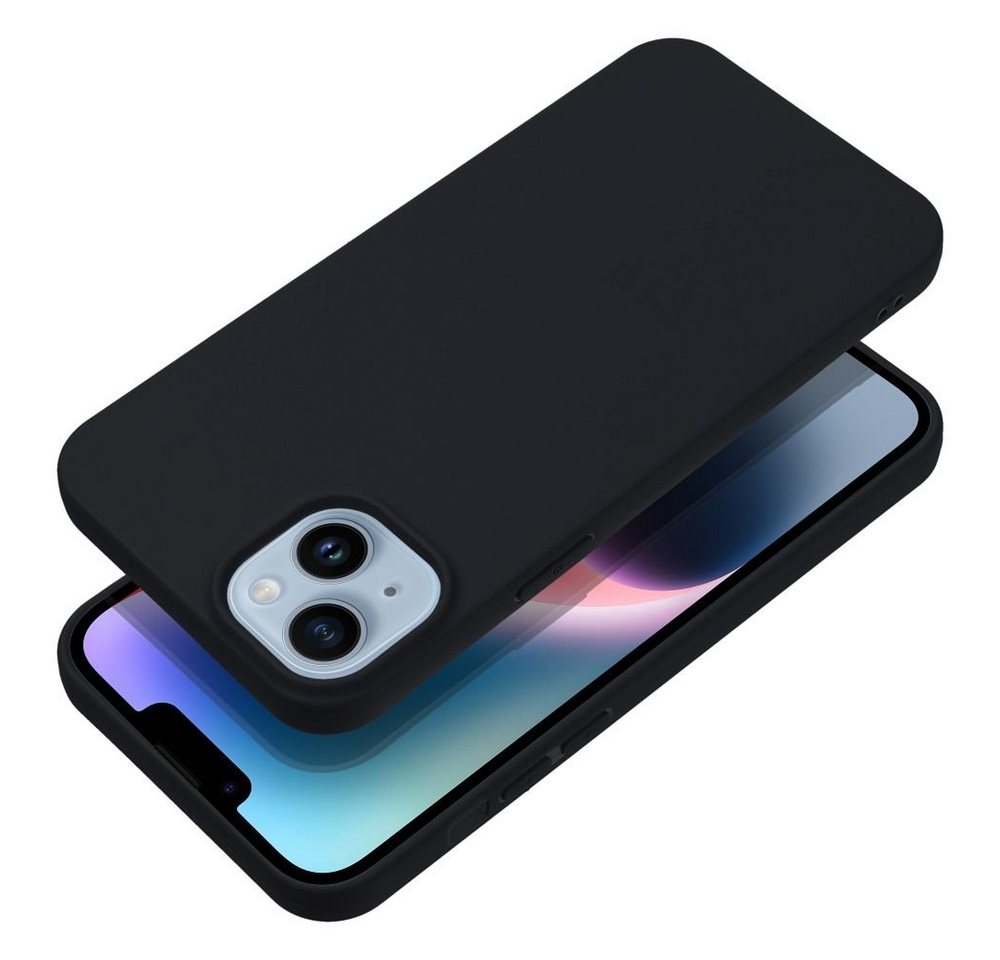 cofi1453 Bumper Silikon Hülle für Samsung Galaxy A54 5G Case TPU Soft Schwarz-Matt von cofi1453