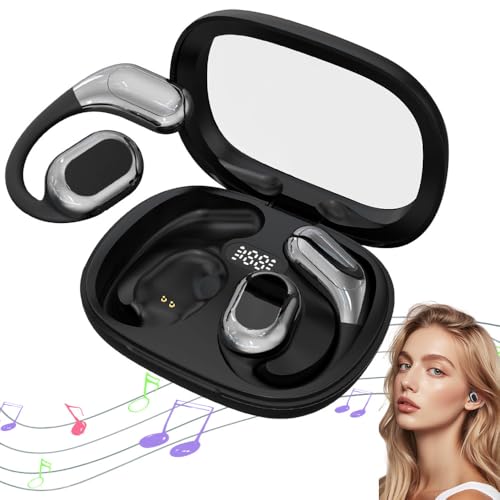 HY-Y16 üBersetzer KopfhöRer, Wireless Bluetooth Translation Earbuds, Bluetooth üBersetzungskopfhörer Echtzeit Translation Kabellose Earbuds 114 Sprachübersetzer Für Reisen Lernen (Schwarz) von comepew