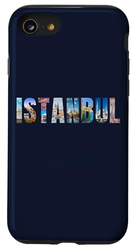 Hülle für iPhone SE (2020) / 7 / 8 Weltreise-Souvenir Türkei Istanbul von cranberrysky retro