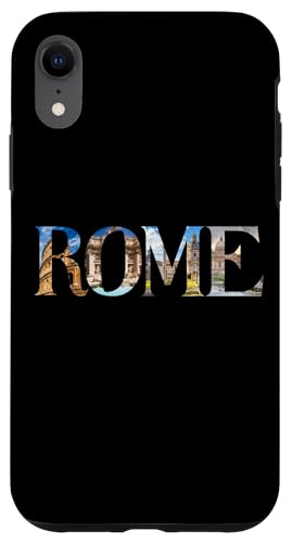 Hülle für iPhone XR EuropeTravel Reiseziel Urlaub Souvenir Italien Rom von cranberrysky retro