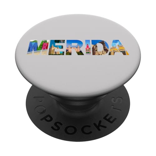 Tropischer Strandurlaub Familienausflug Mexiko Yucatán Merida PopSockets Klebender PopGrip von cranberrysky retro