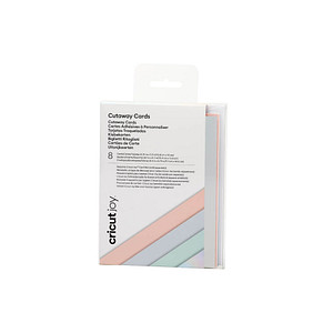 cricut™ Pastel Sampler Klebekarten für Schneideplotter farbsortiert,  8 St. von cricut™