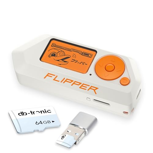 Flipper Zero Set | Flipper Zero | 64GB microSD Karte | SD-Kartenleser Adapter von db-tronic