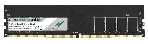dekoelektropunktde 16GB RAM Speicher passend für Supermicro C7Z270-CG-L, DDR4 UDIMM PC4-19200 2400MHz von dekoelektropunktde