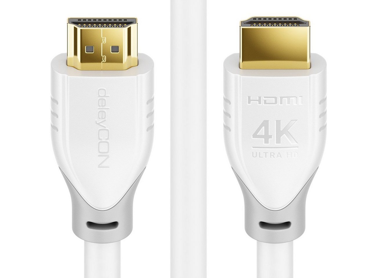 deleyCON deleyCON 0,5m HDMI HDR10+ UHD 4K@60Hz YUV 4:4:4 HDCP 2.2 3D ARC Dolby HDMI-Kabel von deleyCON