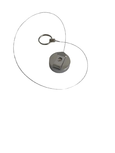 Schlüssel JoJo, Schlüsselband, Schlüsseljojo aus Metall, Ø 4 cm/Bandlänge 70 cm, detektierbar von detektierbar.de