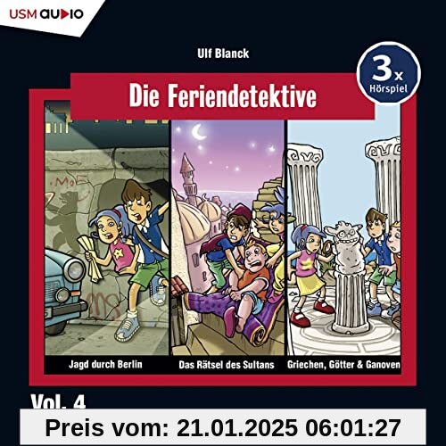 Die Feriendetektive Hörbox 4 von die Feriendetektive