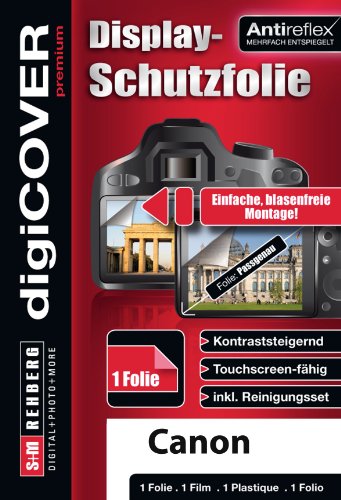 digiCOVER Premium Displayschutzfolie Canon EOS 80D von digiCOVER