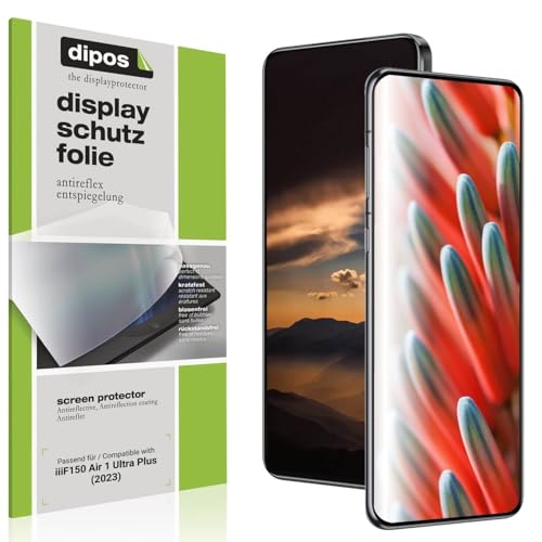 dipos I 4x Schutzfolie matt passend für iiiF150 Air 1 Ultra Plus (2023) Folie Displayschutzfolie, Ultra-Dünn, Case-Friendly, Fingerprint-Kompatibel von dipos