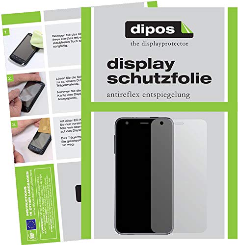 dipos I 6X Schutzfolie matt kompatibel mit Bestore H1 Robust Outdoor Handy Folie Displayschutzfolie von dipos