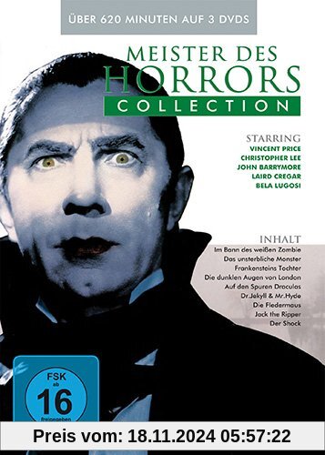 Meister des Horrors Collection [3 DVDs] von div.