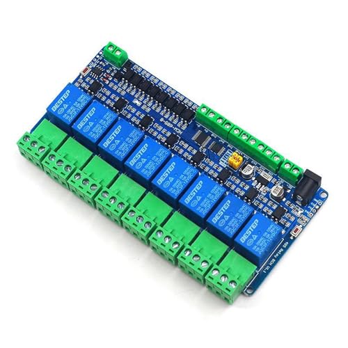 divuukyi 8-K 12V Relaismodul RTU mit RS485-Kommunikation für Projekte und Elektrotechniker divuukyi 8-K 12V Relaismodul RTU mit RS485-Kommunikation für Projekte und Elektrotechniker von divuukyi