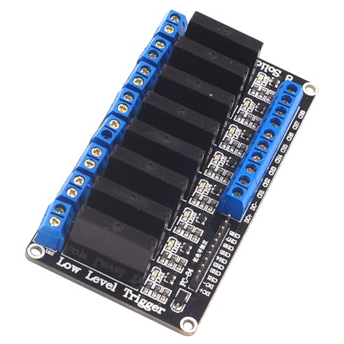 divuukyi 8-K Solid Relais Modul DC 5V 12V 24V mit Reverse Proof Power Funktion für Enthusiasten divuukyi 8-K Solid Relais Modul DC 5V 12V 24V mit Reverse Proof Power Funktion für Enthusiasten von divuukyi