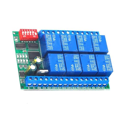 divuukyi DC12V 32/16/8 K RS485 Relaismodul, ideal für Heim- und Sicherheitsanwendungen divuukyi DC12V 32/16/8 K RS485 Relaismodul, ideal für Heim- und Sicherheitsanwendungen von divuukyi