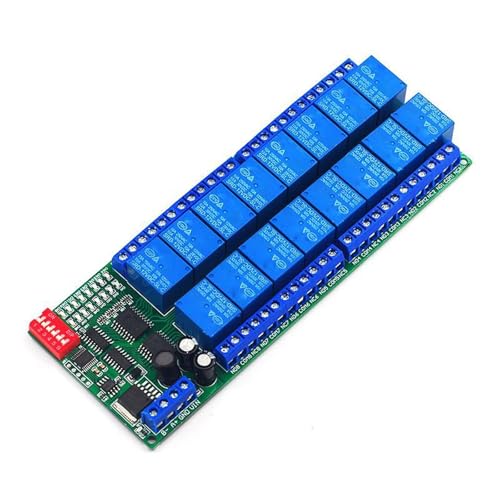 divuukyi DC12V 32/16/8 K RS485 Relaismodul, ideal für Heim- und Sicherheitsanwendungen divuukyi DC12V 32/16/8 K RS485 Relaismodul, ideal für Heim- und Sicherheitsanwendungen von divuukyi