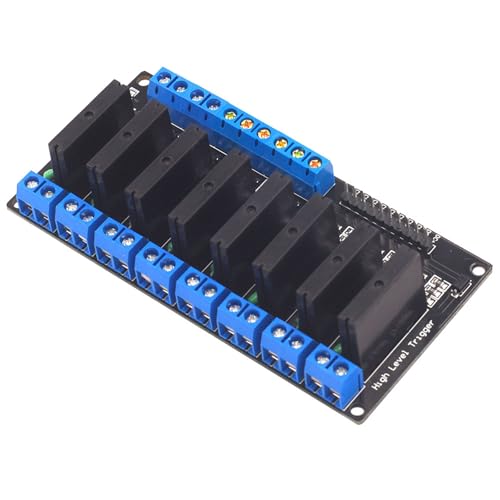 divuukyi Massives 8-K-Relaismodul DC 5 V 12 V 24 V mit umgekehrter Power-Funktion für Enthusiasten divuukyi Massives 8-K-Relaismodul DC 5 V 12 V 24 V mit umgekehrter Power-Funktion für Enthusiasten von divuukyi