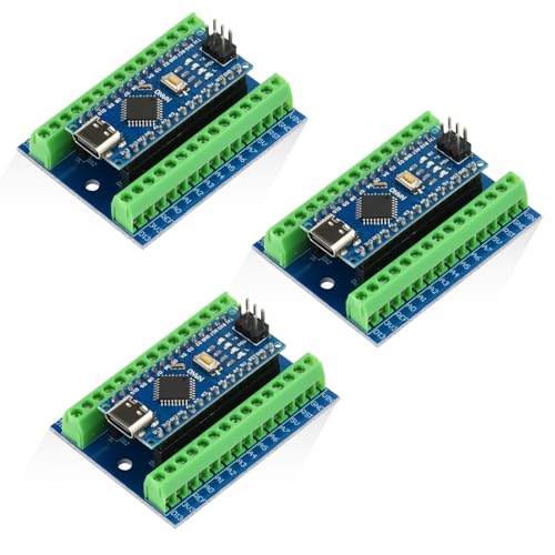 3 Stück Entwicklungsboard Erweiterungsboard mit Chip CH340 Type-C Stecker 5V 16M Microcontroller Kompatibel von diymore