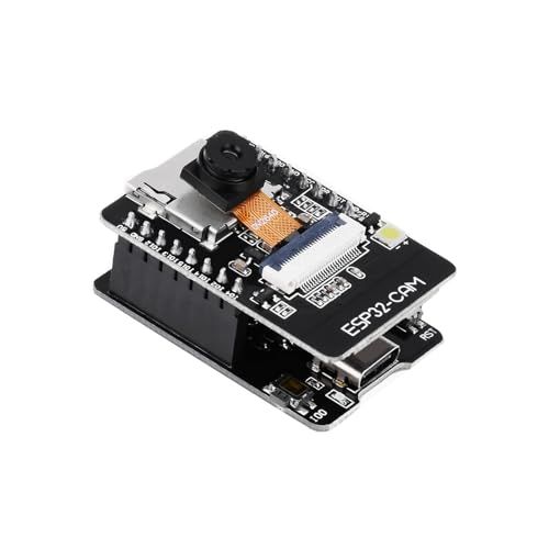 diymore 1 Stücke ESP32 USB C ESP32 CAM Entwicklungsplatine, WLAN/Bluetooth, ESP32 DC 5V Dual-Core-Entwicklungsplatine mit 2640 Kamera Modul von diymore