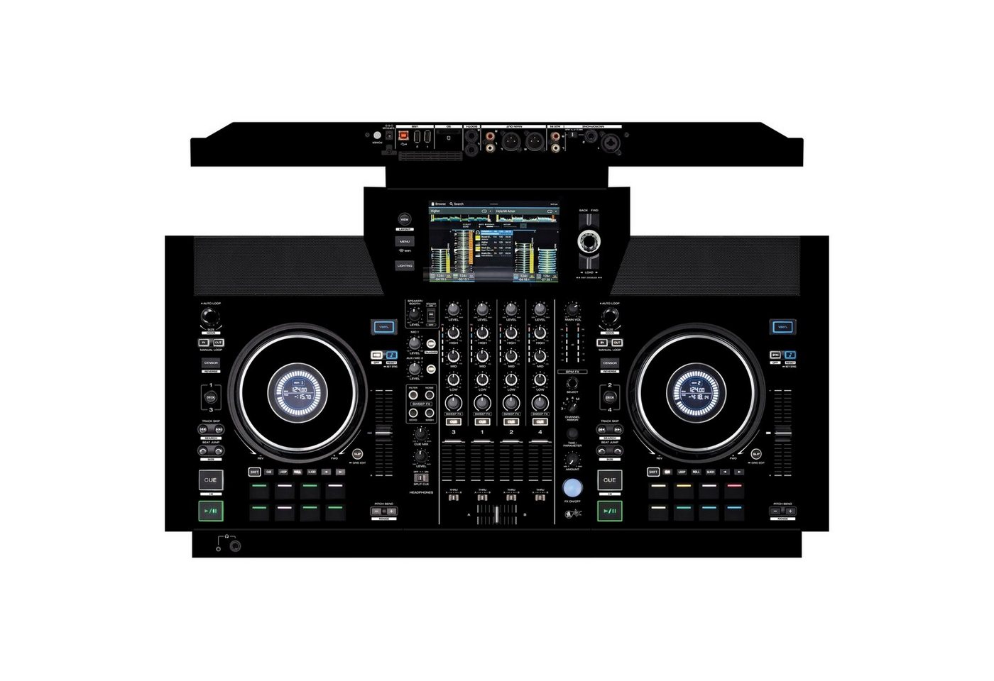 dj-skins DJ Controller, (DJ - SC LIVE 4 Skin - Black - DJ Skin), Denon DJ - SC LIVE 4 Skin - Black - DJ Skin von dj-skins