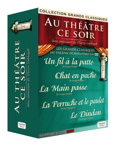 Coffret 5 DVD : Au Théâtre Ce Soir Volume2 von djaz-dpm