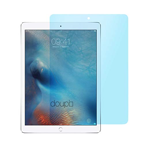 doupi Ultrathin Schutzfolie für iPad Pro (12,9 Zoll) Modell 2015/2017, matt entspielgelt optimiert Display Schutz (1x Folie in Packung) von doupi