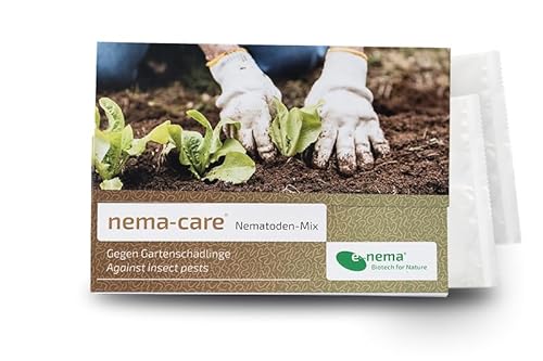 Gemüsebeetschädlinge bekämpfen mit nema-care SF & SC Nematoden | 2 x 10 Mio. für 20 m² | e-nema von e-nema Gesellschaft für Biotechnologie und biologischen Pflanzenschutz mbH