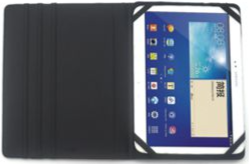 eSTUFF - Bildschirmschutz f�r Tablet - Polyurethan-Ledernachbildung - Schwarz - 10.1" von eSTUFF