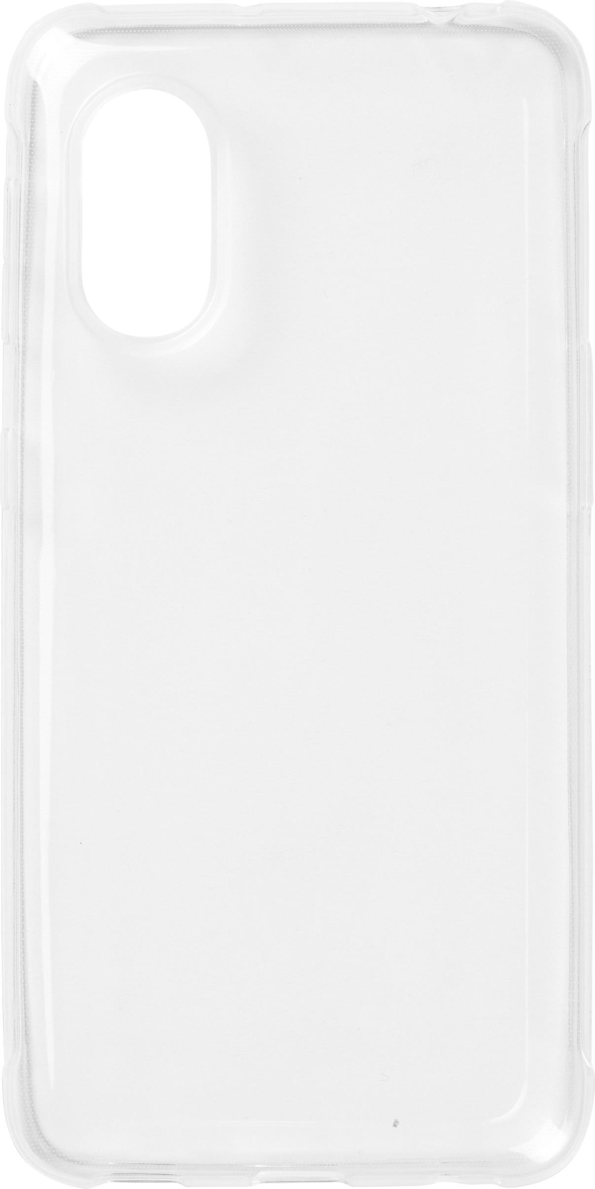 eSTUFF - Hintere Abdeckung f�r Mobiltelefon - Thermoplastisches Polyurethan (TPU) - klar - f�r Samsung Galaxy Xcover 5 von eSTUFF