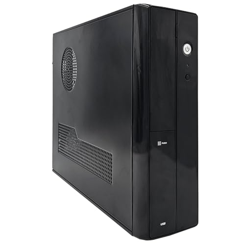 EXTREMEBIT Desktop-PC zusammengebaut, SFF, H610M, Intel i5-12400, RAM 8 GB DDR4, SSD 500 GB NVMe, DVD-RW, Windows 11 Pro + Office 2021 von eXtremeBit