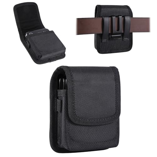 Nylon-Handy-Holster mit Gürtelclip für Motorola Razr 50 Ultra/Razr+ 2023/Razr 2024 Moto Razr+ 5G Samsung Galaxy Z Flip 6 Z Flip5/Z Flip4 5G/Galaxy Z Flip3 von ebuymore