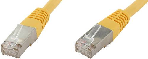 Econ connect F6TP7GE RJ45 Netzwerkkabel, Patchkabel CAT 6 S/FTP 7.00m Gelb Paarschirm 1St. von econ Connect