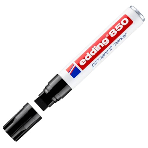 Edding Marker 850 Keil 5-16mm schwarz/grün/blau/rot nachfüllbar permanent von edding