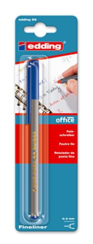 Fineliner 55 0,3mm blau Fineliner 55 0,3mm blau von edding