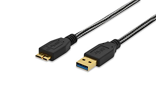 ednet 84233 USB 3.0 Connect A auf B-Micro Kabel von ednet