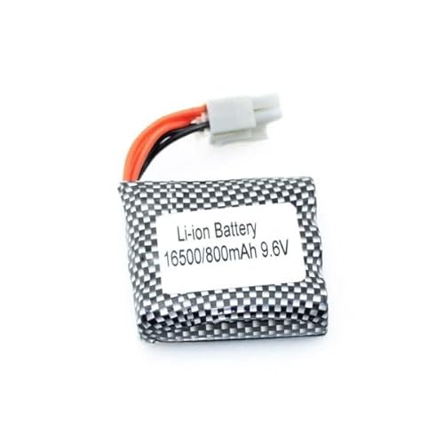 efaso 9.6V 800mAh Lithiumakku für S911 S912 S913 S916 9112 9123 9115 9116 9120 15-DJ02 15-DJ03 RC Fahrzeug Elektrische Modell Spielzeug Wiederaufladbare Akku von efaso