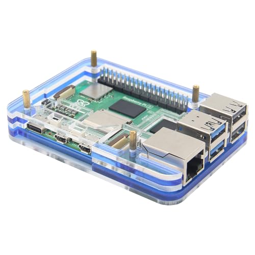 eleUniverse Acrylic Case for Raspberry Pi 5, Support Pi 5 Official Active Cooler von eleUniverse