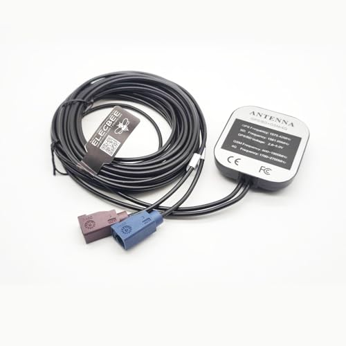 Multi Band GPS GSM Kombinierte Antenne für Auto mit Fakra Connector 3meter von elecbee