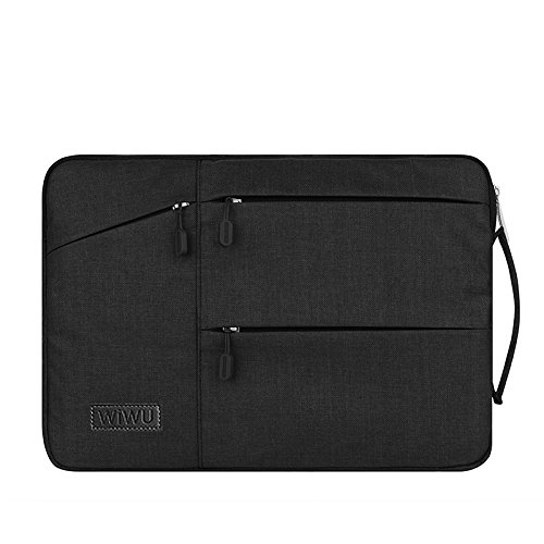 13 Zoll Notebook Tasche , elecfan® 13-13,3 Zoll Wasserabweisende Laptophülle mit Griff für Macbook Air/Pro Retina und andere Laptops und Notebooks (Dell HP ASUS Lenovo Acer) weich Tragetasche Schutzhü von elecfan