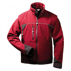 elysee® Herren Softshelljacke 2-in-1 "SIGMA" rot Größe 2XL von elysee®