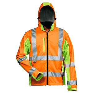 elysee® unisex Warnjacke HOSS orange, gelb Größe 2XL von elysee®