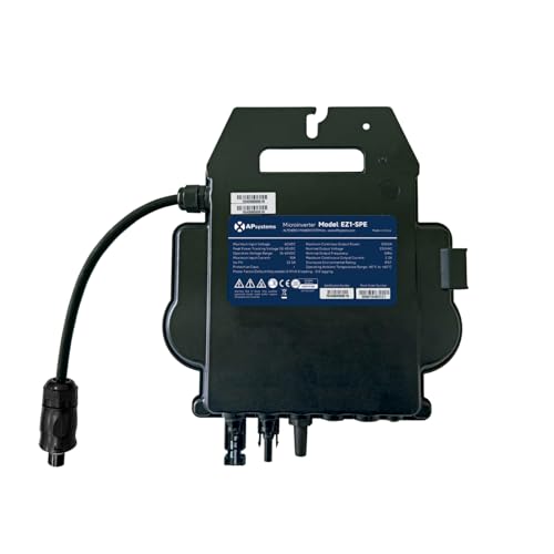 APsystems EZ1-SPE 400W Mikrowechselrichter mit WLAN & Bluetooth, PV VDE Zertifiziert, Plug & Play Wechselrichter ideal für Balkonkraftwerk von enjoy solar