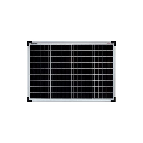 enjoy solar Mono 50W 36V Monokristallin Solarmodul Solarpanel ideal für 24V Gartenhäuse Wohnmobil Caravan Boot(Mono 50W 36V) von enjoy solar