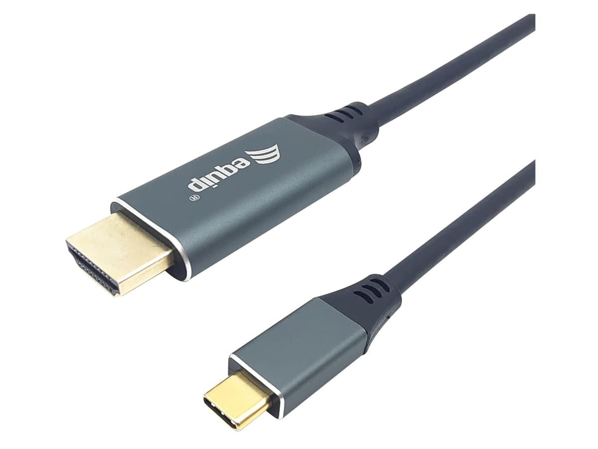 EQUIP USB-C auf HDMI-Kabel 133417 4k 30Hz 2,0m von equip