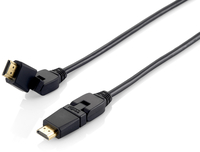 Equip 119361 HDMI-Kabel 1 m HDMI Typ A (Standard) Schwarz von equip