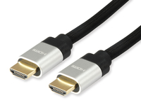 Equip 119383 HDMI-Kabel 5 m HDMI Typ A (Standard) Schwarz, Silber von equip